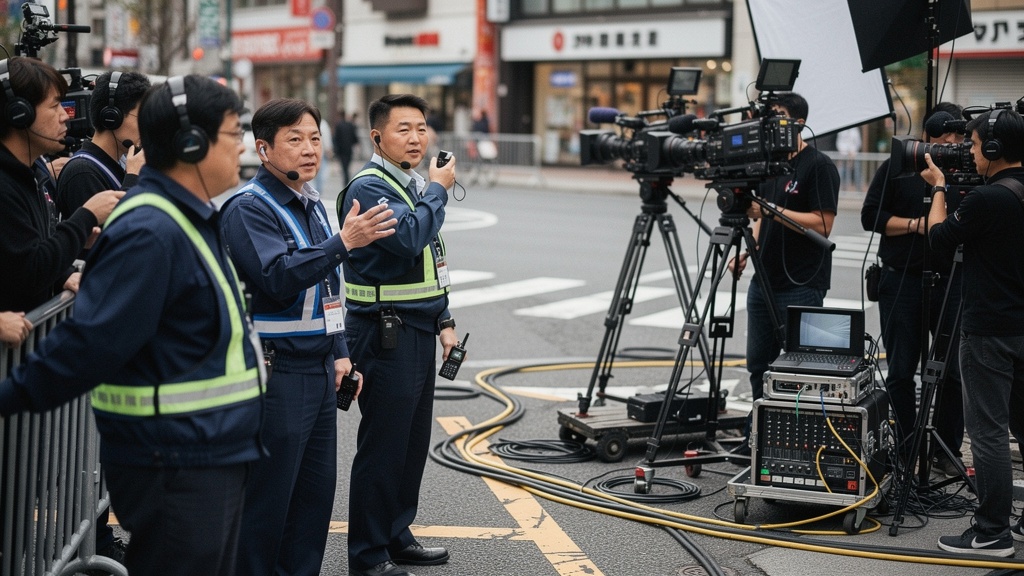 放送現場警備